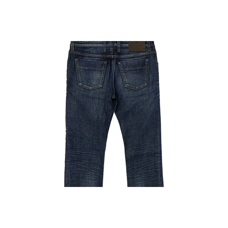 GUCCI Jeans Men Blue-4