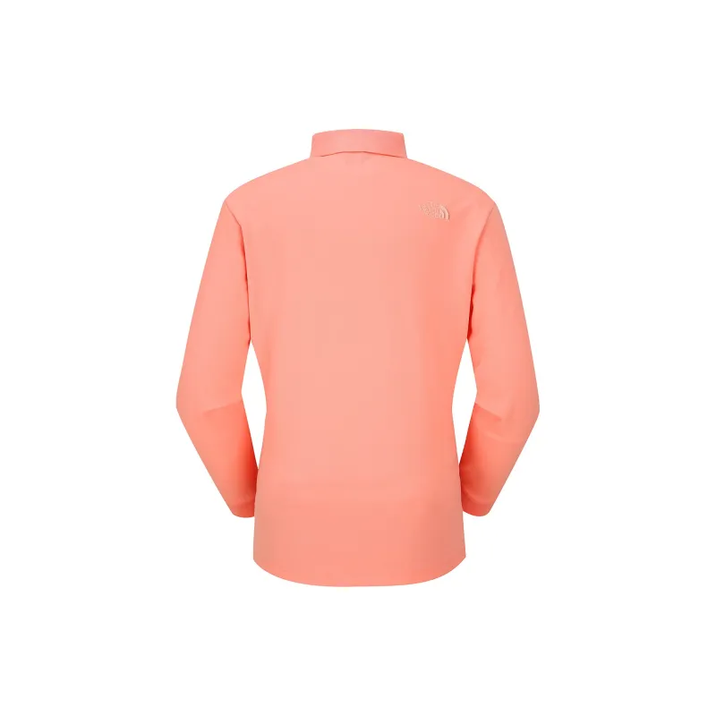 THE NORTH FACE BASIC Polo Shirt Women's Coral-1