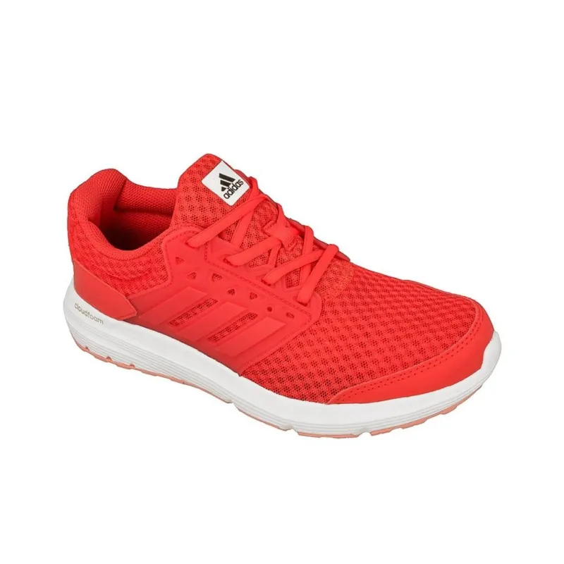 Adidas Galaxy 3 Anti-Slip Wear-Resistant Low-Top Running Shoes Women's Red-1