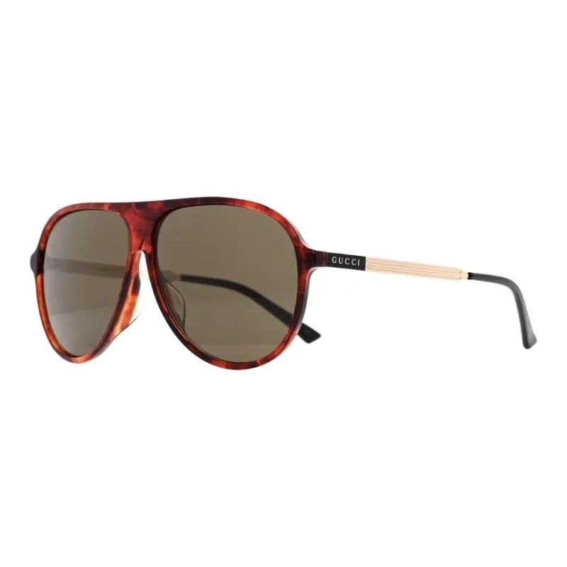 GUCCI Acetate Shield Sunglasses-0