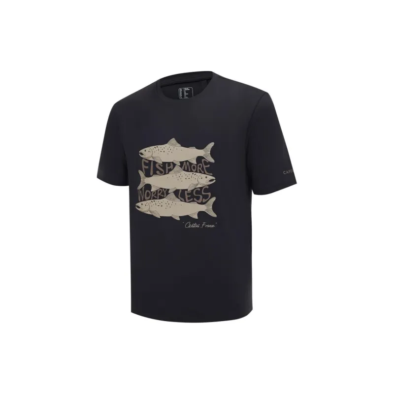DECATHLON CAPERLAN T-Shirt Men's Black-1