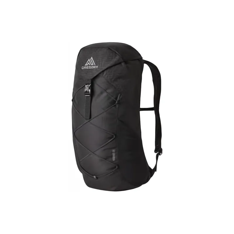GREGORY Polyester Backpack Regular Unisex Flame Black-0
