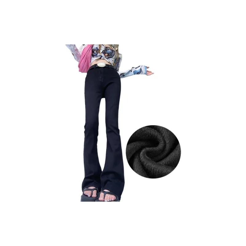 Concubine Zhu Jeans Women's Black-1