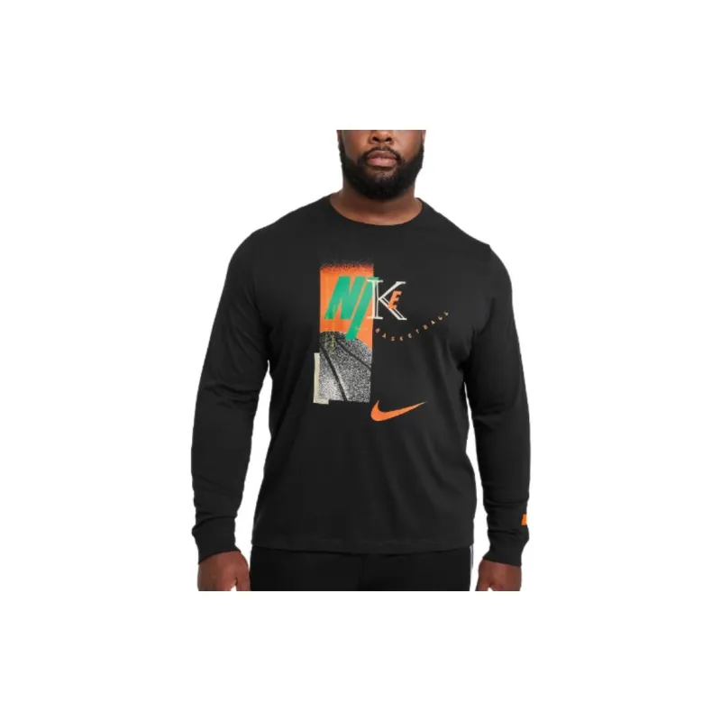 Nike Men's Long Sleeve Basketball T Shirt-3
