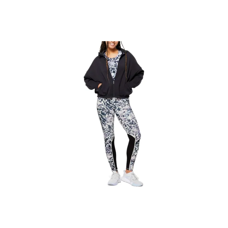 DECATHLON DOMYOS FJA 500 Jacket Women's Smoky Black-2