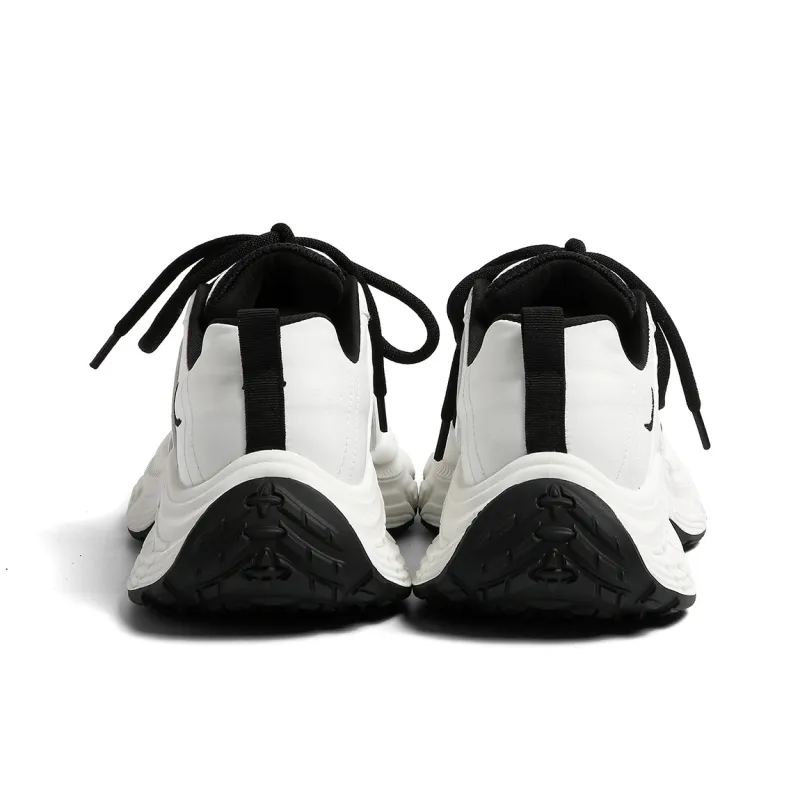HUANQIU Cushioning, Slip Resistant, And Abrasion Resistant Low Top Chunky Sneakers Women's-6