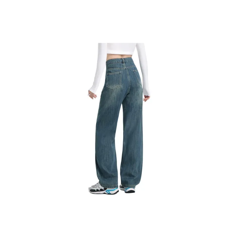 SONGS ALONG Jeans Women's Blue-1