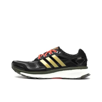 Adidas Energy Boost Anti-Slip Wear-Resistant Low-Top Casual Running Shoes Men's Black
