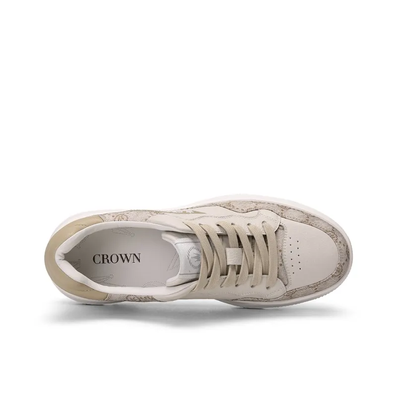 CROWN Slip-Resistant Low-Top Skateboard Shoes Unisex-7