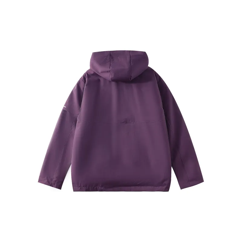 NXPTP Waterproof And Windproof To Keep Warm Windbreaker Jacket Unisex-3