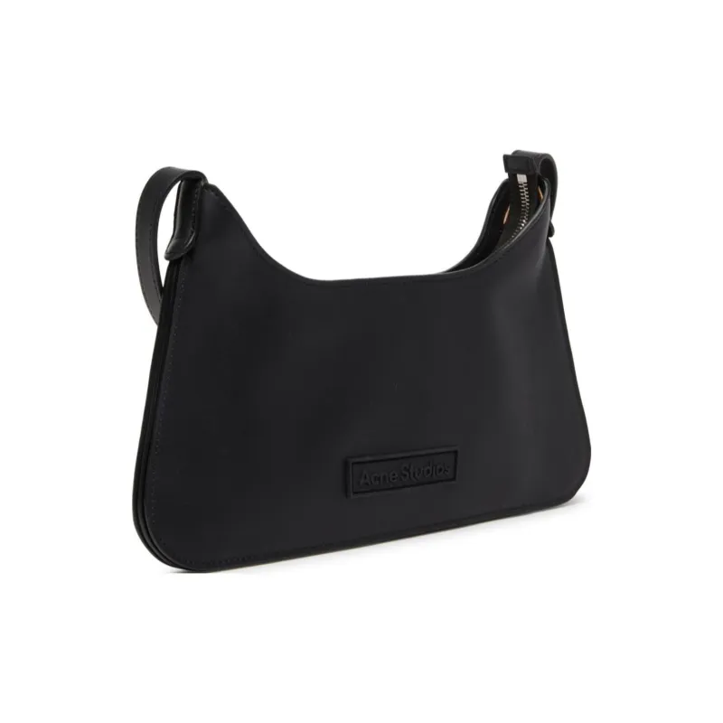 Acne Studios Platt Series Lambskin Portable Crossbody Bag, Shoulder Bag Mini Women's Black-2