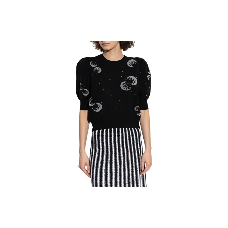 DVF Diane Von Furstenberg Puff Sleeved Jumper-3