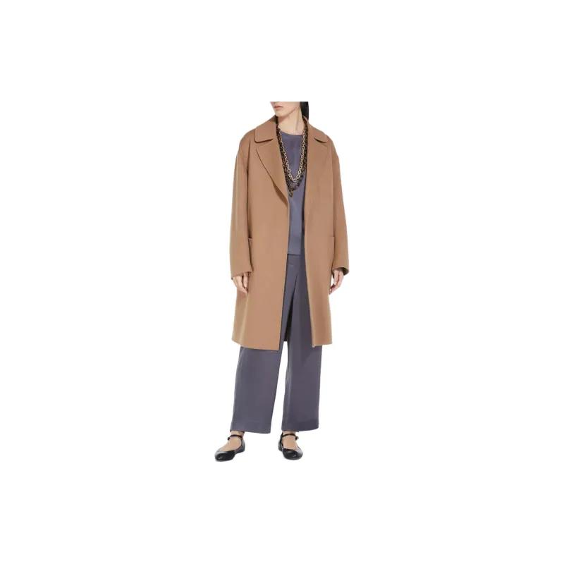 'S MAX MARA Coats Women's Khaki-3