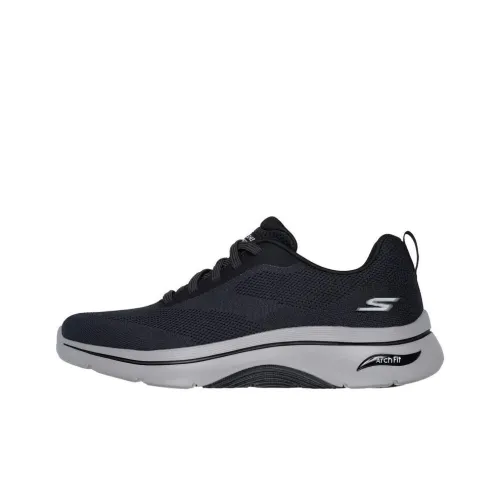 Skechers GO Walk Arch Fit 2.0 Anti Slip Wear Resistant Low Top Casual Shoes Men's Black
