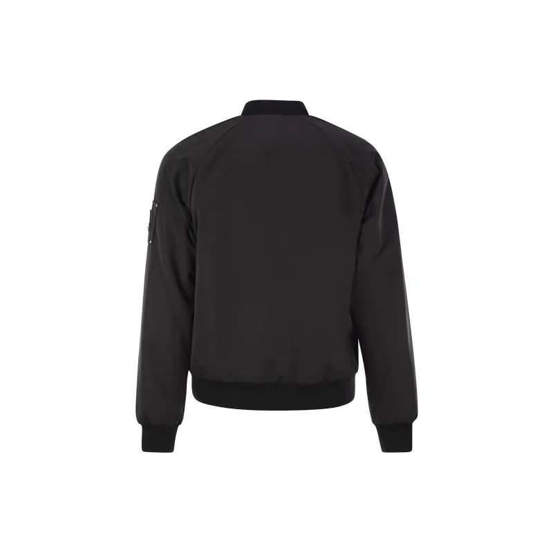 Moose Knuckles Long Sleeved Zip Up Bomber Jacket-2