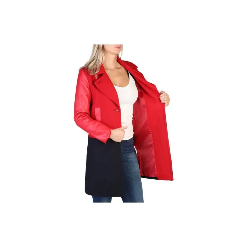 ARMANI EXCHANGEAE Jackets Coats Women's Red-2