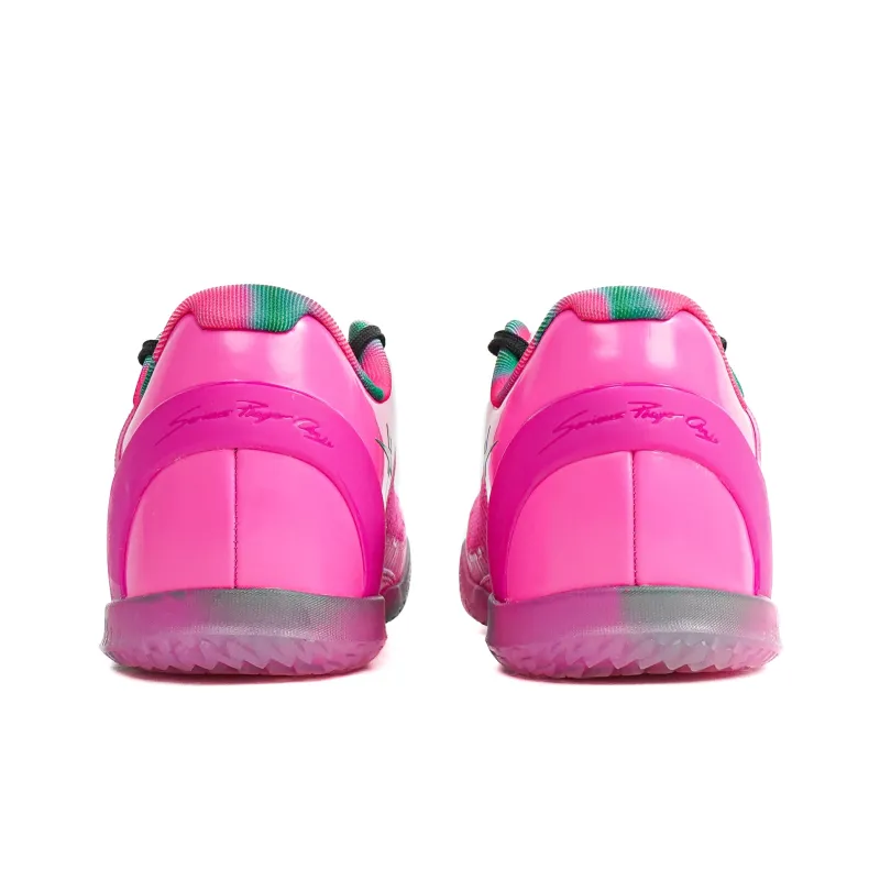 Serious Player Only Player 1 Cushioning Anti Slip And Wear Resistant Low Top Basketball Shoes Unisex Red Pink-3