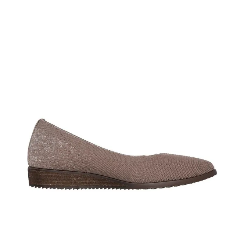 Skechers Cleo Sawdust Slip-Resistant Breathable Low-Top Casual Shoes Women's Umber-1