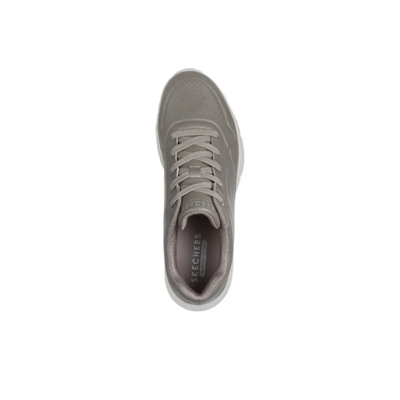 Skechers Street Anti Slip Wear Resistant Low Top Casual Shoes Men's Taupe-3