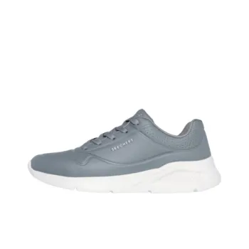 Skechers Uno Lite Anti-Slip Wear-Resistant Low-Top Running Shoes Men's Gray