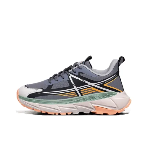 Meiretu Cushioned Slip Resistant Support Low Top Casual Running Shoes Men's