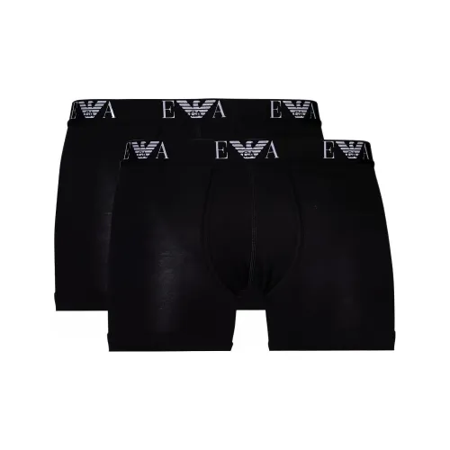 EMPORIO ARMANI Logo waist Cotton Boxer Briefs