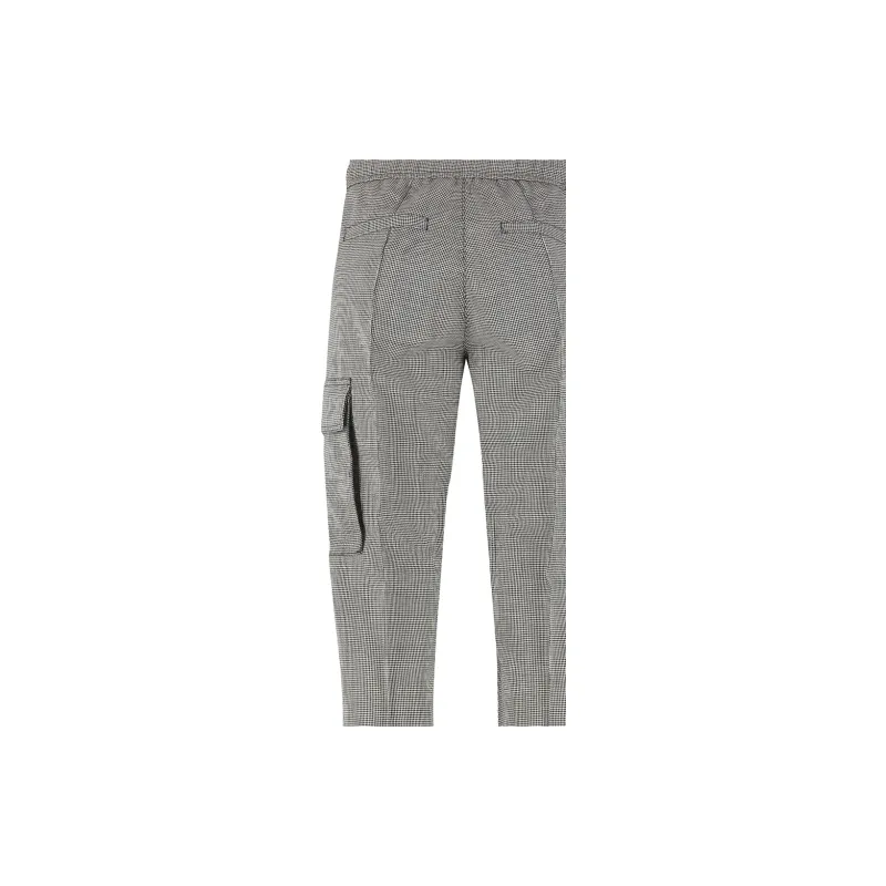 VERSACE FW22 Knitted Sports Pants Men's Gray-5