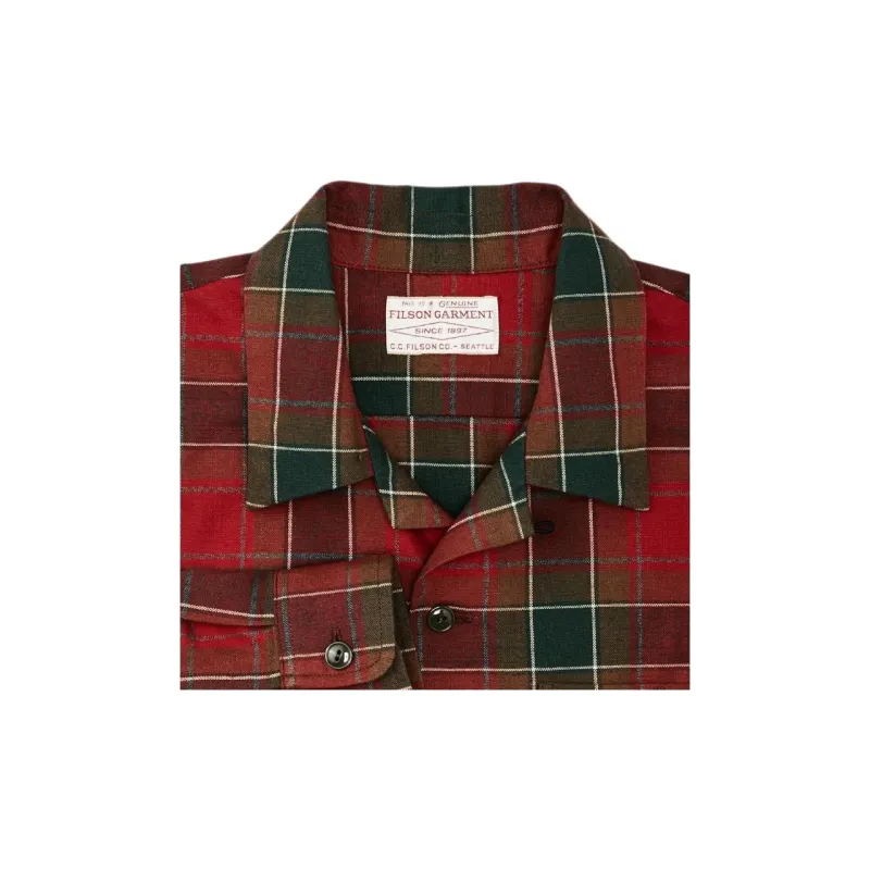 Filson Shirts Men Red Green-3