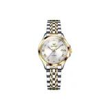 Steel Band White Dial