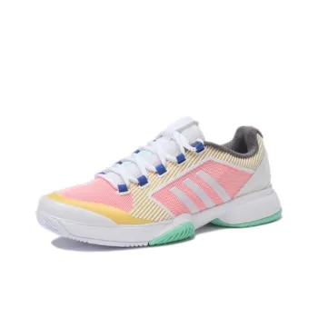 Adidas ASMC Anti-Slip Wear-Resistant Low-Top Tennis Shoes Women's White