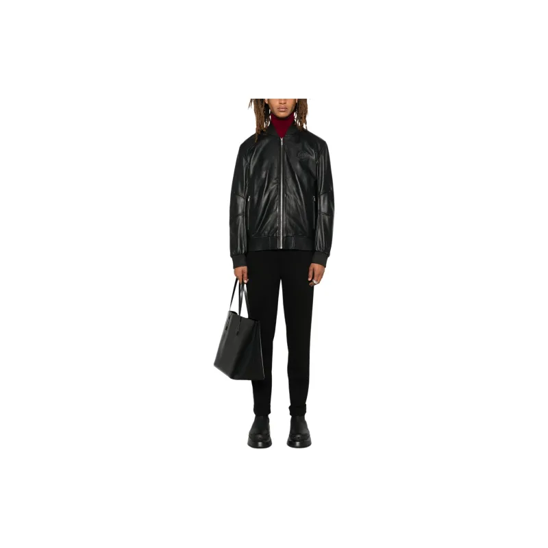 KARL LAGERFELD / Karl Lagerfeld Jeans Leather Jacket-1