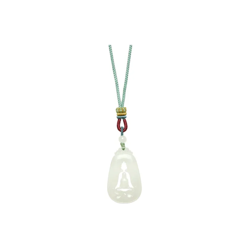 ZHOU LIU FU Pendants White Jade Unisex-0