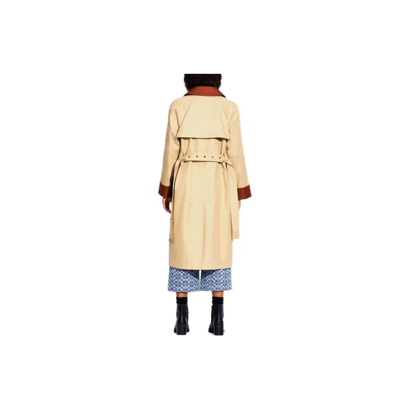 COACH SS22 Trench Coat Women's Multicolor-2