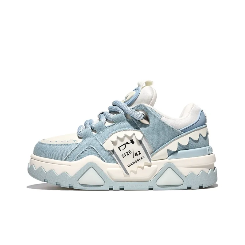 DY Red Eye Collection Puffy Shoes Unisex Blue White-0