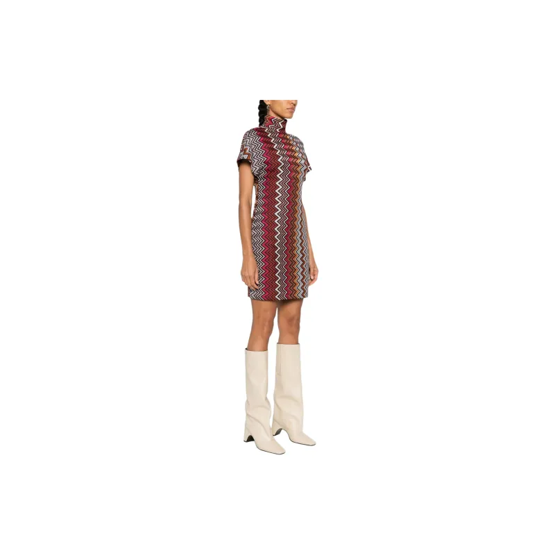 MISSONI Zigzag Mini Dress-3