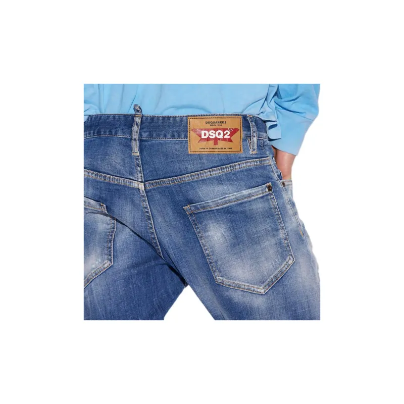 DSQUARED 2 Ripped Skinny Leg Jeans-5