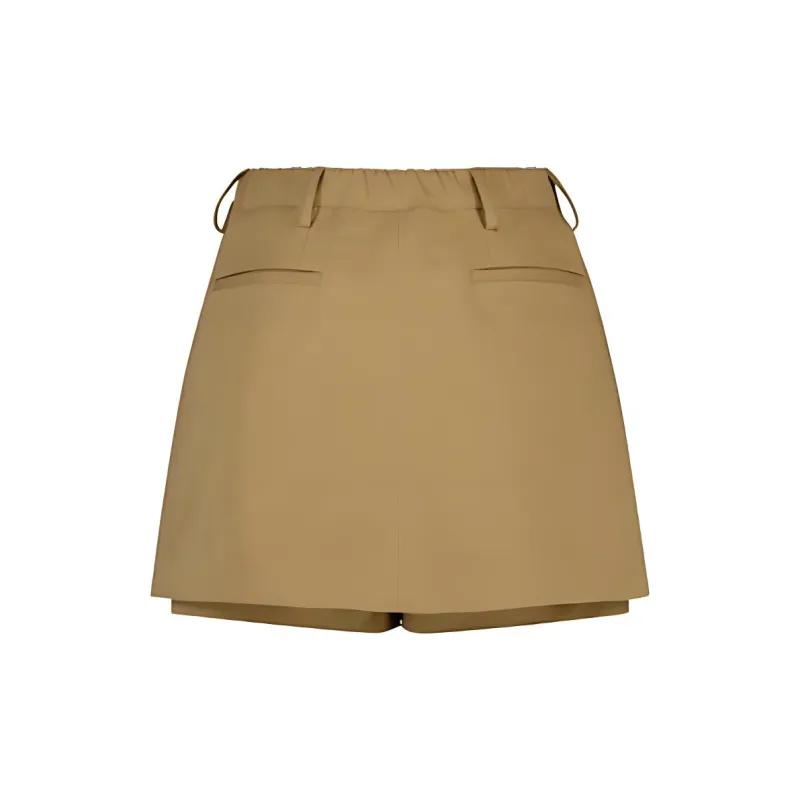 LE SONNET Casual Shorts Women's Brown-1