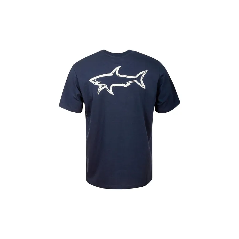 Paul & Shark Save The Sea Cotton T shirt-1