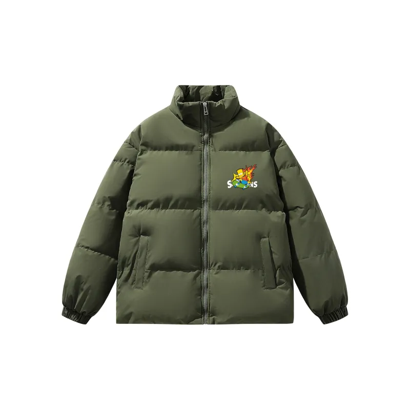 The Simpsons Puffer Jacket Unisex-11