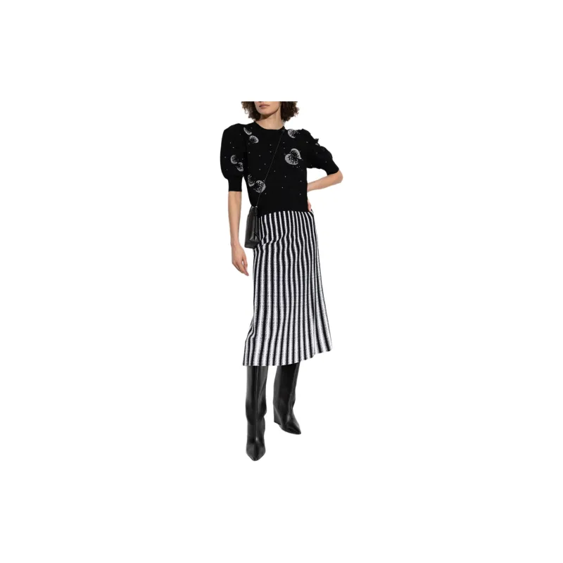 DVF Diane Von Furstenberg Puff Sleeved Jumper-1