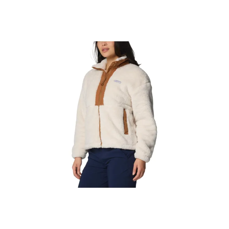 Columbia Boundless DISCOVERY™ SHERPA Velvet-feel Coat Women's White/Camel-3