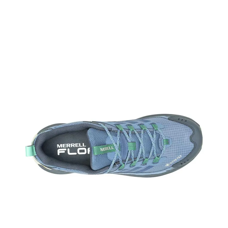 MERRELL MOAB SPEED 2 Anti Slip Wear Resistant Low Top Hiking Shoes Men's Blue-3