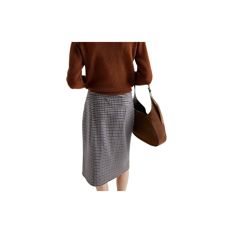 PRADA Wool Midi Skirt-3