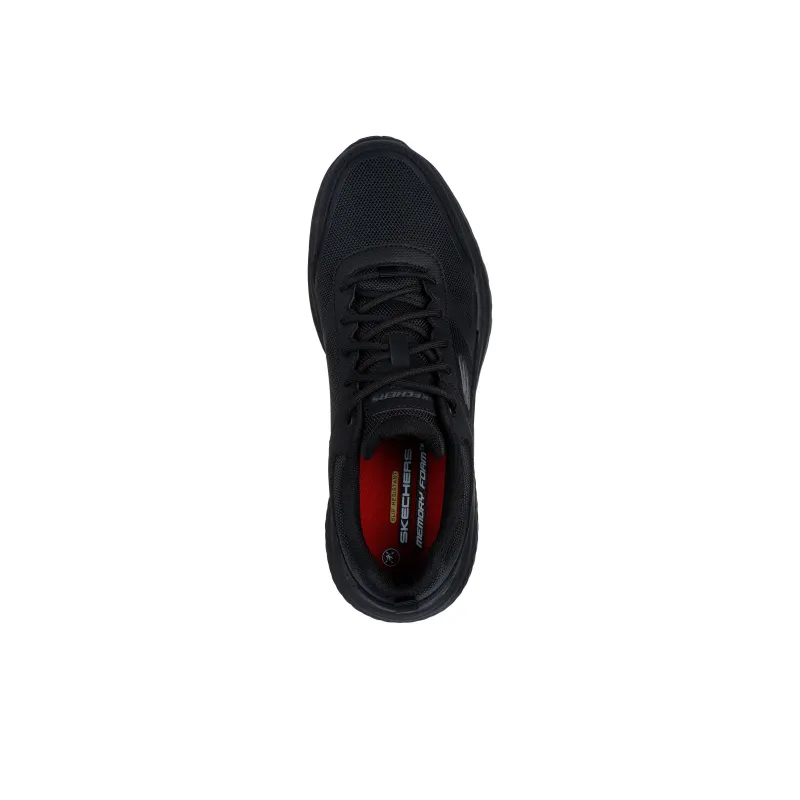 Skechers Work Anti-Slip Wear-Resistant Low-Top Casual Shoes Men's Black-3