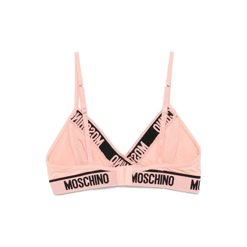 MOSCHINO Logo band Bra-1