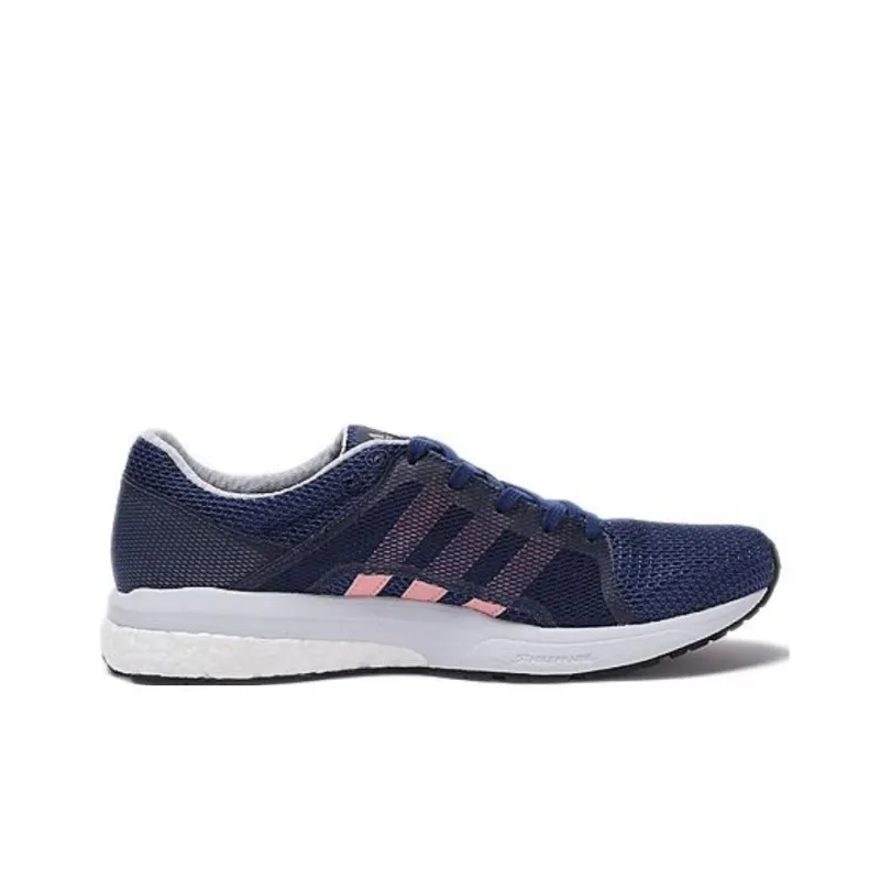 Adidas Adizero Cushioning Wear Resistant Low Top Running Shoes Women's Blue-1