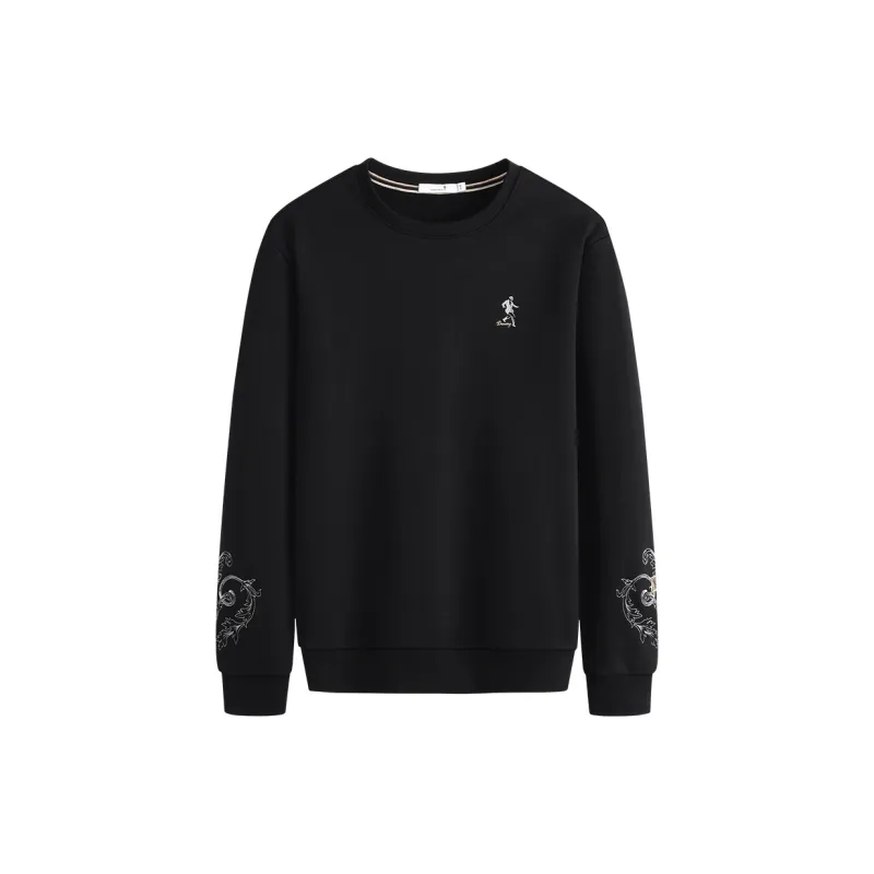 Dance With Wolves Sweatshirt Men's Black-0