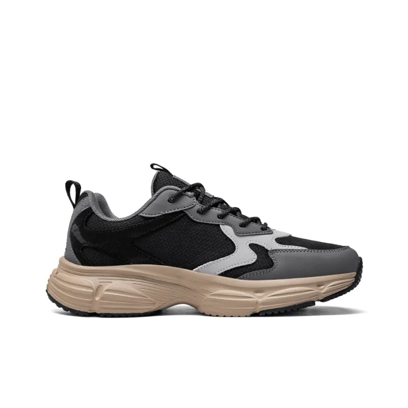 NFL Cushioning, Abrasion Resistant, Lightweight, And Breathable Low Top Casual Running Shoes Men's Black-1