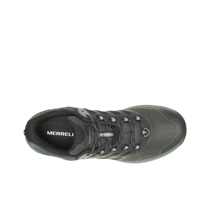 MERRELL Nova 3 Anti-Slip Wear-Resistant Low-Top Trail Running Running Shoes Men's Black-3