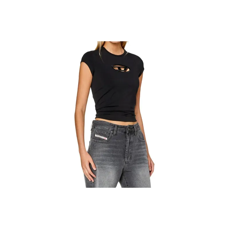 DIESEL T Angie T shirt Black-3